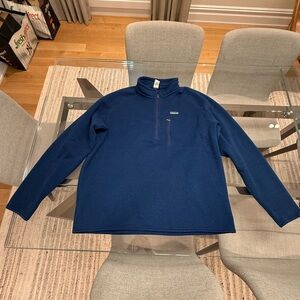 Patagonia Deep Blue Fleece Pullover 2XLT